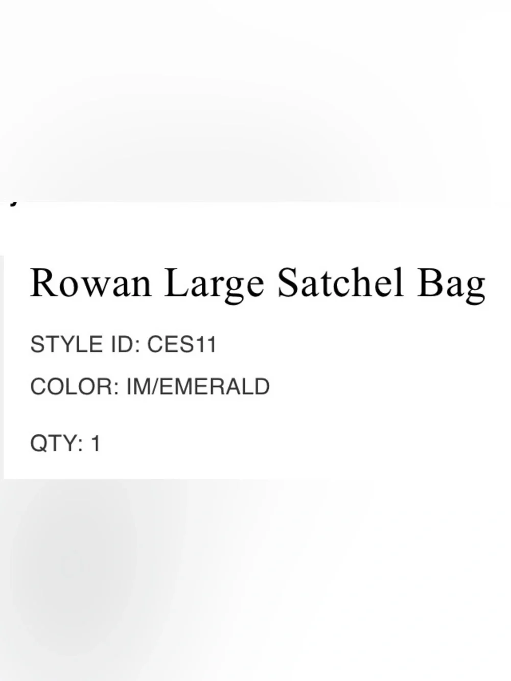 BRAND NEW Emerald Coach Rowan Pebbled Leather Gold Hardware